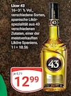 Aktuelle Likör Angebote bei GLOBUS in Saarbrücken Aktuelles Licor 43 Angebot bei GLOBUS in Saarbrücken ab 12,99 €