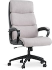 Aktuelles JYSK Bürostuhl MARBJERG grau/schwarz Kunstleder Angebot bei JYSK in Saarbrücken ab 125,00 €