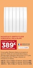 Promo Radiateur à inertie fluide horizontal blanc à 389,00 € dans le catalogue Gedimat à Saint-James
