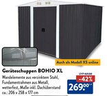 Geräteschuppen BOHIO XL im Angebot bei ALDI SÜD in Darmstadt Geräteschuppen BOHIO XL Angebote bei ALDI SÜD Darmstadt für 269,00 €