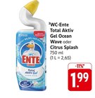 Total Aktiv Gel Ocean Wave Angebote von WC-Ente bei E center Schwäbisch Gmünd für 1,99 €