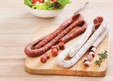 Promo Chorizo ou Saucisse perche fouet "La Pitchoun'ette de Maison Fourgassié" à 3,50 € dans le catalogue U Express à Montbazens