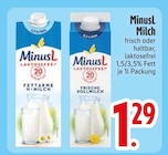 Milch frisch im EDEKA Prospekt Milch frisch von MinusL im aktuellen EDEKA Prospekt für 1,29 €