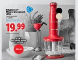 Mixeur plongeant rétro - SILVERCREST - Lidl à Roubaix Mixeur plongeant rétro - SILVERCREST en promo chez Lidl Roubaix à 19,99 €