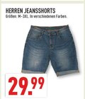 HERREN JEANSSHORTS im Angebot bei Marktkauf in Wuppertal HERREN JEANSSHORTS Angebote bei Marktkauf Wuppertal für 29,99 €
