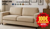 Canapé Livia - Maxi Bazar à Orange Canapé Livia en promo chez Maxi Bazar Orange à 499,99 €