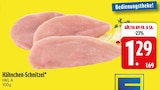 Hähnchen-Schnitzel von  im aktuellen EDEKA Prospekt für 1,29 €