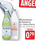Mineralwasser Angebote von S. Pellegrino bei E center Hanau für 0,79 €