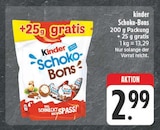 Schoko-Bons im Angebot bei EDEKA in Würzburg Schoko-Bons Angebote von Kinder bei EDEKA Würzburg für 2,99 €