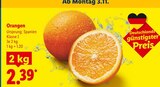 Lidl - Orangen Angebot im Prospekt Orangen bei Lidl im Prospekt "" für 2,39 €