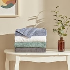 Linge de toilette "Luna" - TEX HOME dans le catalogue Carrefour