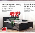 Die Möbelfundgrube Lebach - Boxspringbett Philly Angebot im Prospekt Boxspringbett Philly bei Die Möbelfundgrube im Lebach Prospekt für 499,99 €