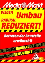 Aktueller MediaMarkt Saturn Elektromarkt Prospekt in Selb und Umgebung, "WEGEN UMBAU RADIKAL REDUZIERT!" mit 2 Seiten, 31.01.2025 - 28.02.2025