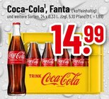 Trinkgut Großbottwar - Coca-Cola, Fanta Angebot im Prospekt Coca-Cola, Fanta bei Trinkgut im Großbottwar Prospekt für 14,99 €