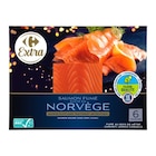 Saumon Fumé Norvège ASC Filière Qualité - CARREFOUR EXTRA - Carrefour Saumon Fumé Norvège ASC Filière Qualité - CARREFOUR EXTRA à 8,55 € dans le catalogue Carrefour