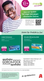 mea - meine apotheke Prospekt für Hamburg: "Unsere Juni-Angebote", 4 Seiten, 01.06.2025 - 30.06.2025