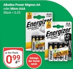 GLOBUS - Alkaline Power Mignon AA Angebot im Prospekt Alkaline Power Mignon AA bei GLOBUS im Prospekt "" für 0,99 €