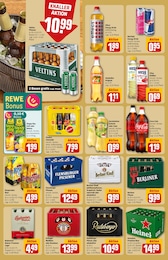 Erdinger Angebot im aktuellen REWE Prospekt auf Seite 22