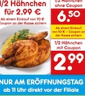1/2 Hähnchen bei Netto Marken-Discount im Prospekt "" für 2,99 €