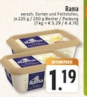 Rama im Angebot bei E center in Brühl Rama Angebote von Rama bei E center Brühl für 1,19 €