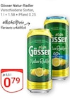 Natur-Radler im Angebot bei GLOBUS in Neuwied Natur-Radler Angebote von Gösser bei GLOBUS Neuwied für 0,79 €