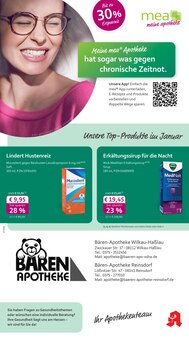 mea - meine apotheke Prospekt der KW 2 "Unsere Januar-Angebote" Aktueller mea - meine apotheke Prospekt "Unsere Januar-Angebote" Seite 1 von 4 Seiten
