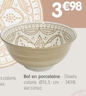 Bol en porcelaine à 3,98 € dans le catalogue B&M