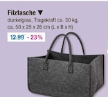 Filztasche für 9,99 € bei V-Markt im Angebot Filztasche im aktuellen V-Markt Prospekt