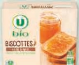 Biscottes U Bio, Pain Grillé - U BIO en promo chez U Express Biscottes U Bio, Pain Grillé - U BIO dans le catalogue U Express