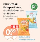Knusper-Enten -Schildkröten oder -Stäbchen von Fruchtbar im aktuellen V-Markt Prospekt für 0,89 €