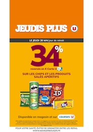Catalogue Super U avec 1 page de promos Prospectus Super U, "JEUDIS PLUS", page, 26/05/2026 - 28/05/2026