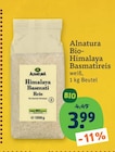 Bio-Himalaya Basmatireis weiß im tegut Prospekt Bio-Himalaya Basmatireis weiß von Alnatura im aktuellen tegut Prospekt für 3,99 €