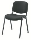 Chaise visiteur 4 pieds noir en promo chez Bureau Vallée Montigny-le-Bretonneux à 34,50 €