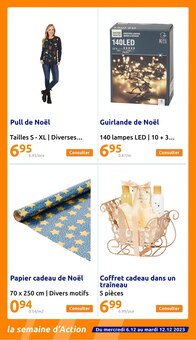 Catalogue Action de la semaine "petits prix, grands sourires" avec 2 pages, valide du 06/12/2023 au 12/12/2023 pour Vaulx-en-Velin et alentours Prospectus Action de la semaine "petits prix, grands sourires" avec 2 pages, valide du 06/12/2023 au 12/12/2023 pour Vaulx-en-Velin et alentours