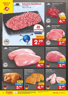 Hackfleisch im Netto Marken-Discount Prospekt "Aktuelle Angebote" mit 56 Seiten (Leipzig)