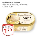 GLOBUS Pölzig - Cremissimo Angebot im Prospekt Cremissimo bei GLOBUS im Pölzig Prospekt für 1,79 €