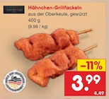 Aktuelles Hähnchen-Grillfackeln Angebot bei Netto Marken-Discount in Moers ab 3,99 €