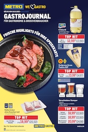 Aktueller Metro Prospekt mit Braten, "Gastro Journal", Seite 1