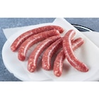 8 chipolatas natures longues CARREFOUR Le Marché dans le catalogue Carrefour