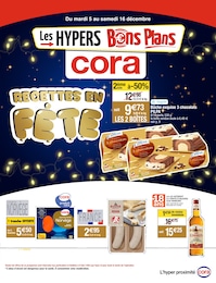 Catalogue Supermarchés Cora en cours à Saint-Jean-du-Gard et alentours, RECETTES EN FÊTE, 16 pages, 05/12/2023 - 16/12/2023