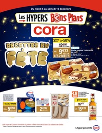 Prospectus Supermarchés Cora en cours, RECETTES EN FÊTE, 16 pages, 05/12/2023 - 16/12/2023 Catalogue Supermarchés Cora en cours à Saint-Jean-du-Gard et alentours, RECETTES EN FÊTE, 16 pages, 05/12/2023 - 16/12/2023