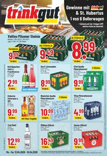 Trinkgut Prospekt der KW 15 "Aktuelle Angebote" Aktueller Trinkgut Prospekt "Aktuelle Angebote" Seite 1 von 10 Seiten