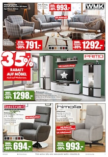 Sofa im Möbel Mahler Siebenlehn Prospekt "TIEFPREISLAND" mit 16 Seiten (Chemnitz)