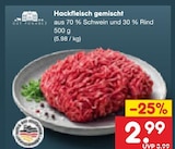 Hackfleisch gemischt Angebote von Gut Ponholz bei Netto Marken-Discount Gotha für 2,99 €