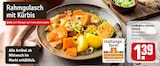 Landbauern Schwein Gulasch für 1,39 € bei REWE im Angebot Landbauern Schwein Gulasch im aktuellen REWE Prospekt