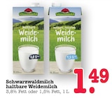Aktuelles Haltbare Weidemilch 3,8% Fett Angebot bei E center in Pforzheim ab 1,49 €