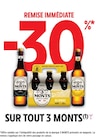 Promo -30% de remise immédiate sur tout 3 monts à  dans le catalogue Intermarché à La Croix-Valmer