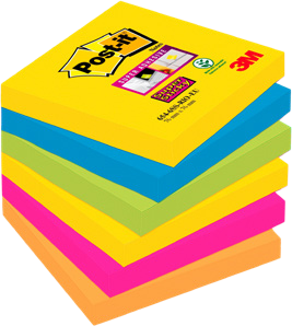 Bureau Vallée Aigremont - 6 BLOCS DE 90 POST IT SUPERSTICKY Promo 6 BLOCS DE 90 POST IT SUPERSTICKY dans le catalogue Bureau Vallée Équipez-vous comme des pros. à Aigremont