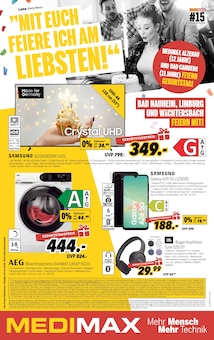 MEDIMAX Prospekt MIT EUCH FEIERE ICH AM LIEBSTEN! mit 8 Seiten