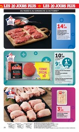 Promos Viande dans le catalogue "LES 20 JOURS PLUS" de Super U Viande en promo dans le catalogue Super U à la page 26